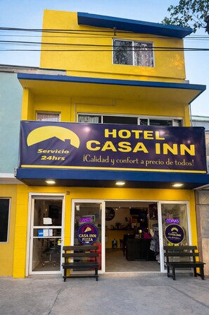 Fassade der Unterkunft