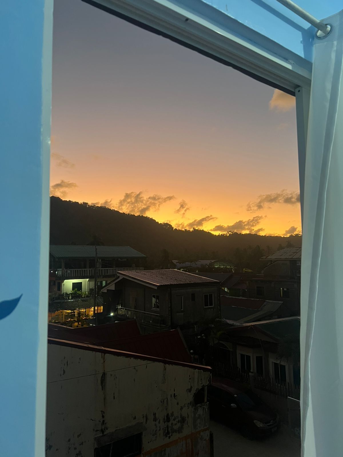 Vue depuis l’hébergement