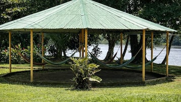 Overnattingsstedets uteområder