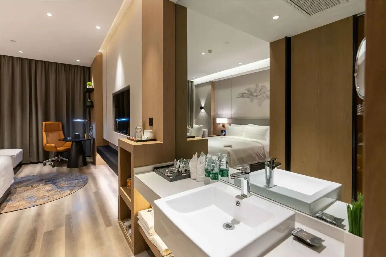 Klassieke tweepersoonskamer, uitzicht op de stad