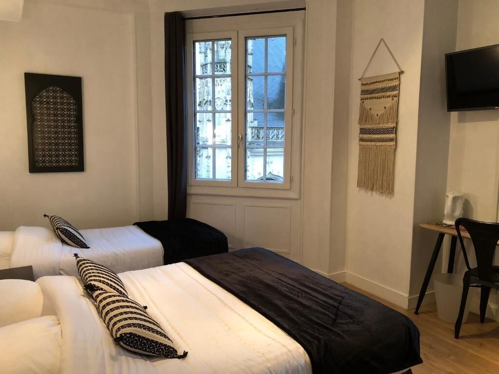 Familieværelse til 3 personer - byudsigt