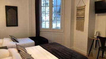 Familieværelse til 3 personer - byudsigt