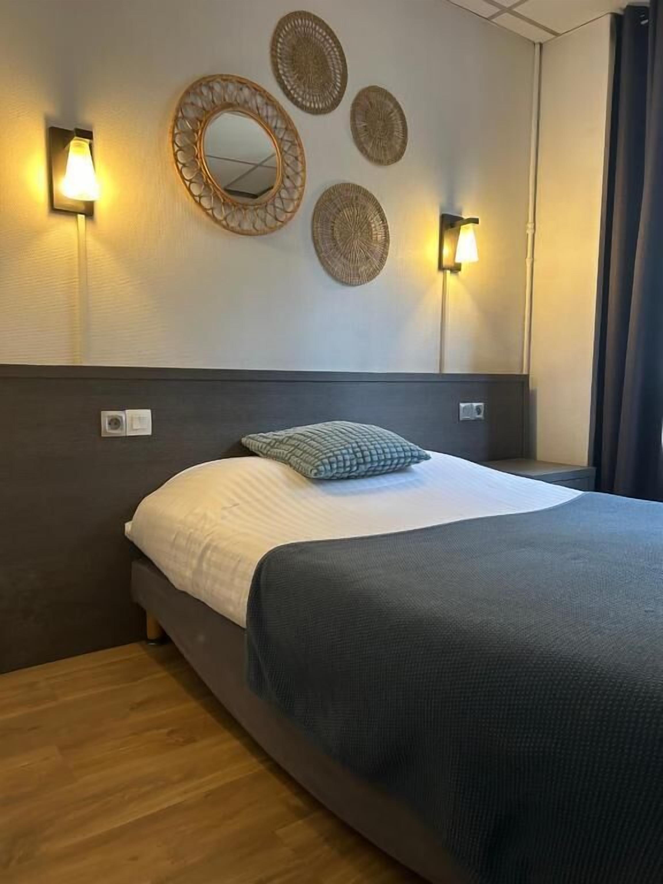 Tweepersoonskamer, uitzicht op de stad