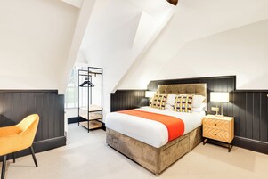 舒适双人房 | 办公桌、笔记本电脑工作区、熨斗/熨衣板、免费 WiFi