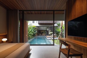 Villa, 3 Bedrooms, Private Pool | Pemandangan dari bilik