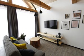 Casa clásica, 3 habitaciones | Sala de estar