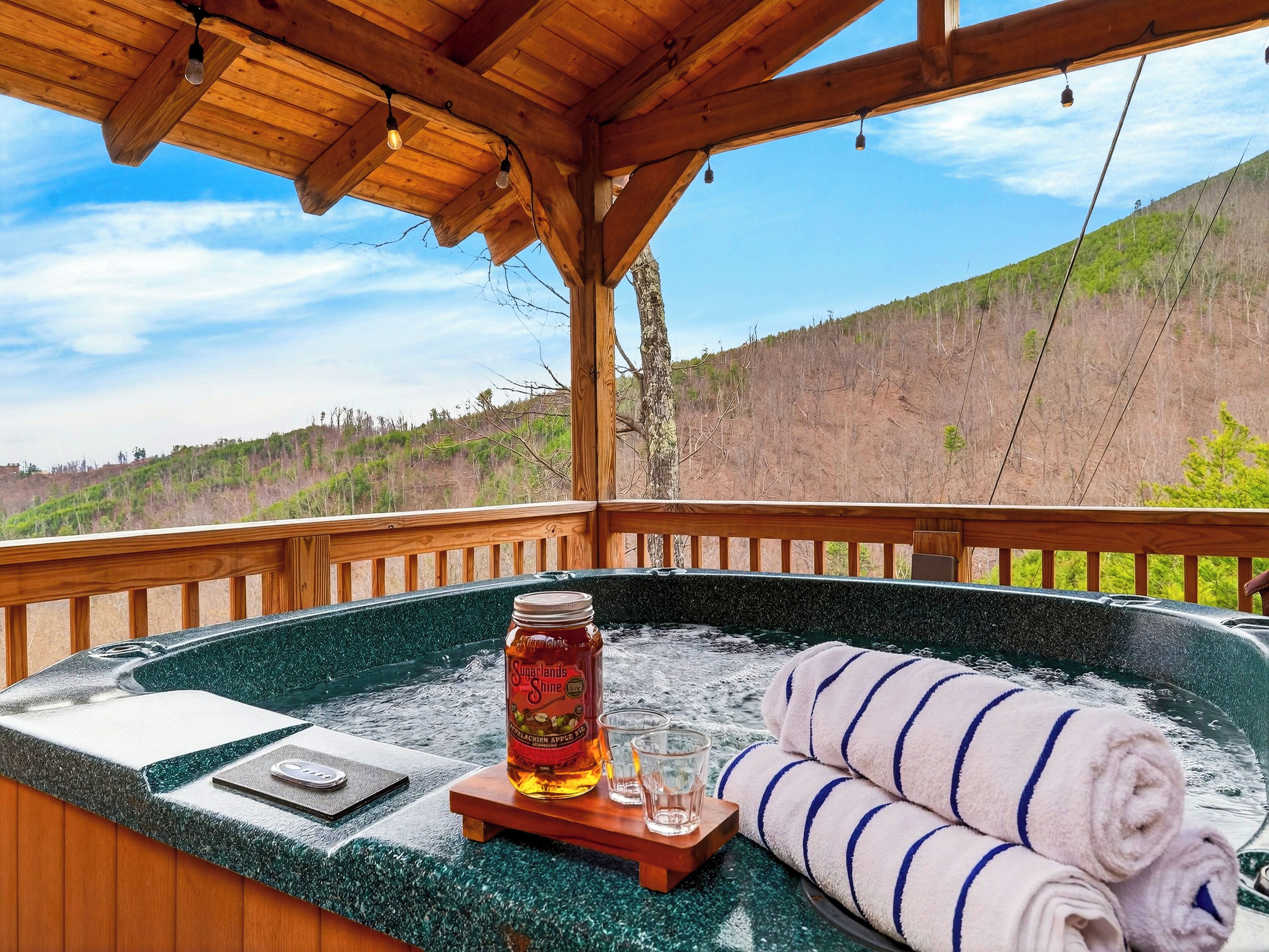 Bain à remous extérieur