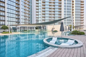 Pool - The Crest C Luxury Retreat | Stylish & Serene (Dubai)