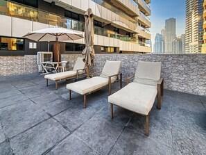 Terrace/patio - Marina View, Fully Furnished, Close to Marina Walk (Dubai)