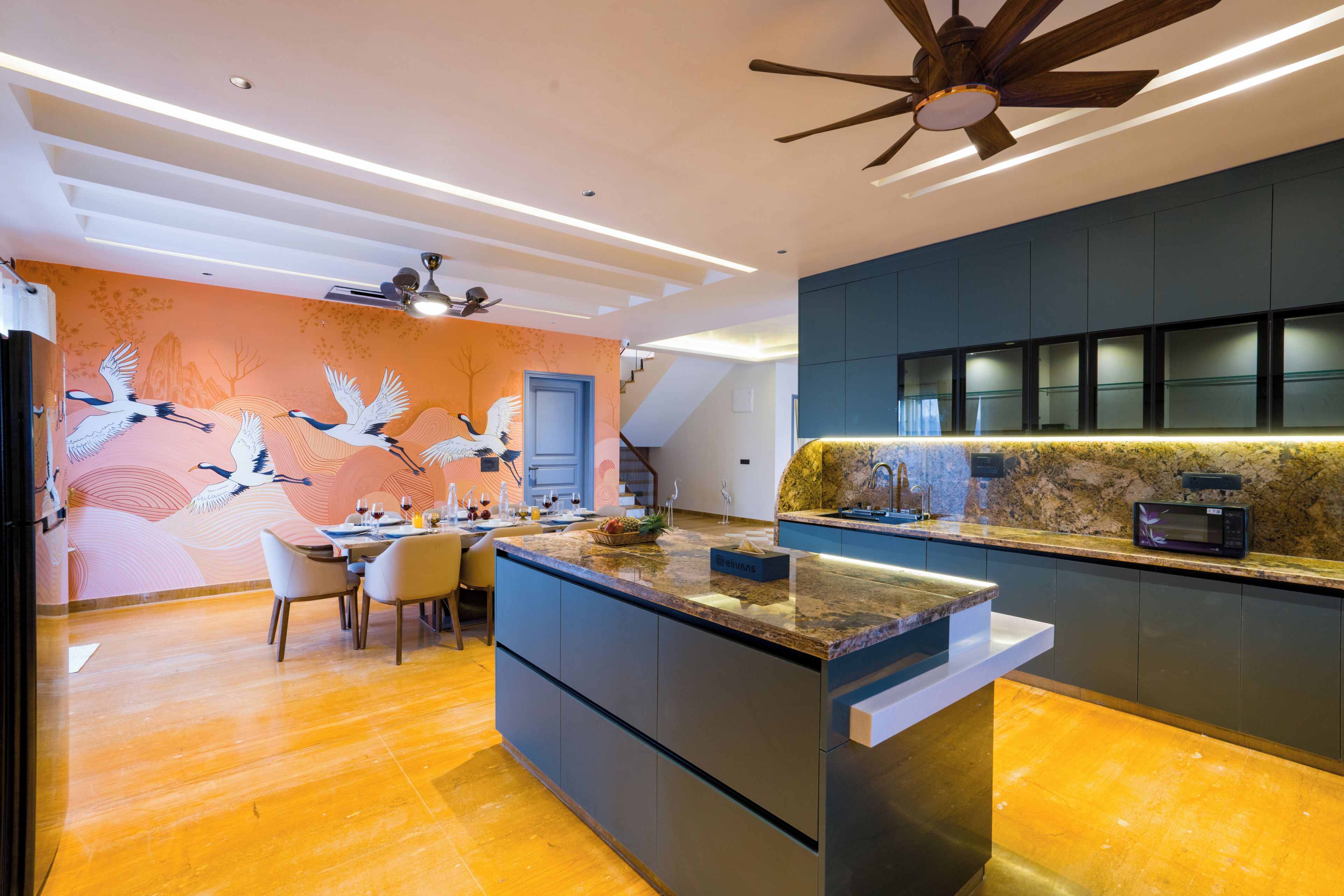 Deluxe Villa, Hill View | Dining