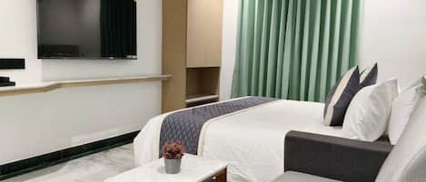 Chambre Deluxe double, vue sur la ville