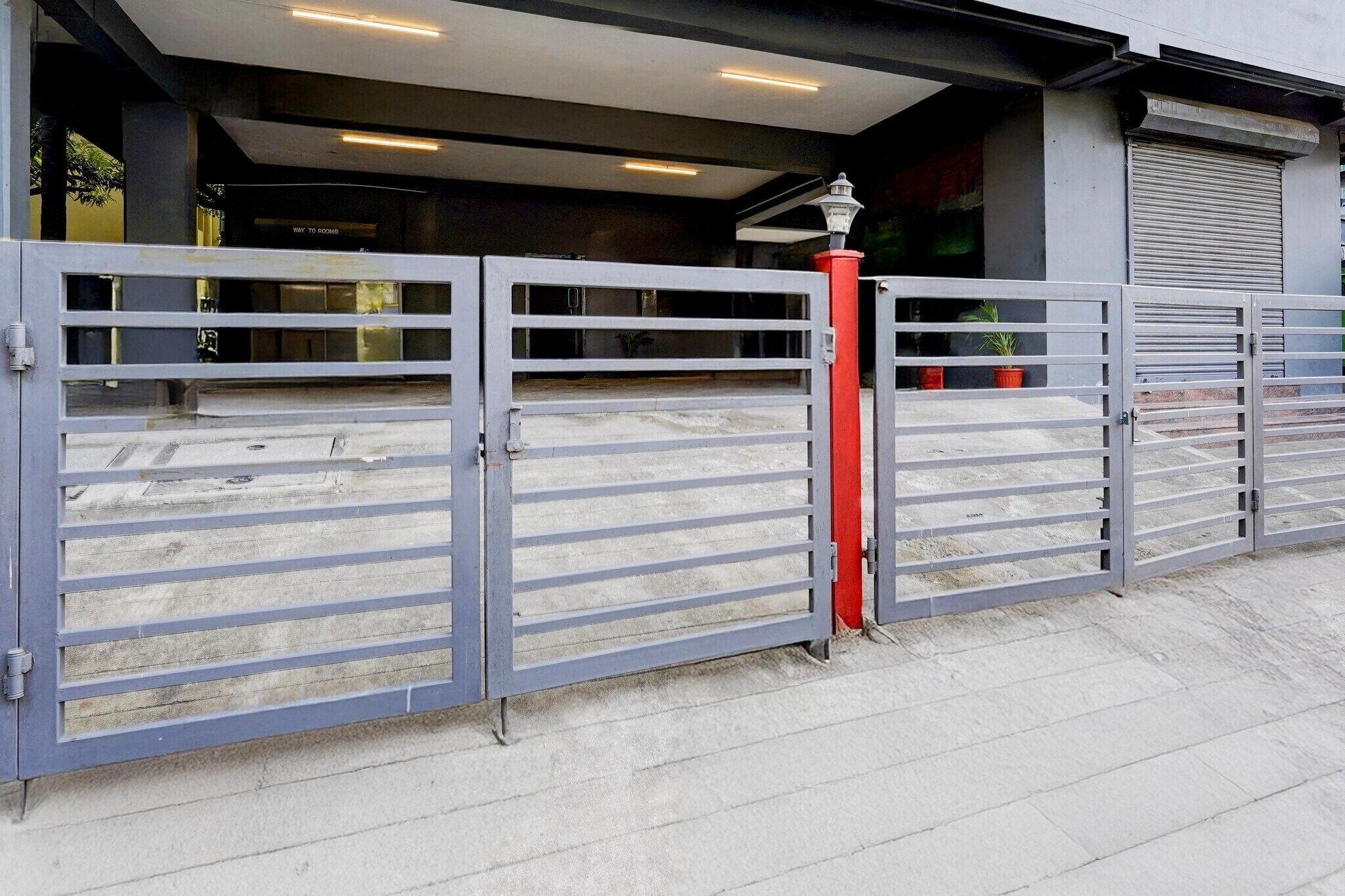 Enceinte de l’hébergement