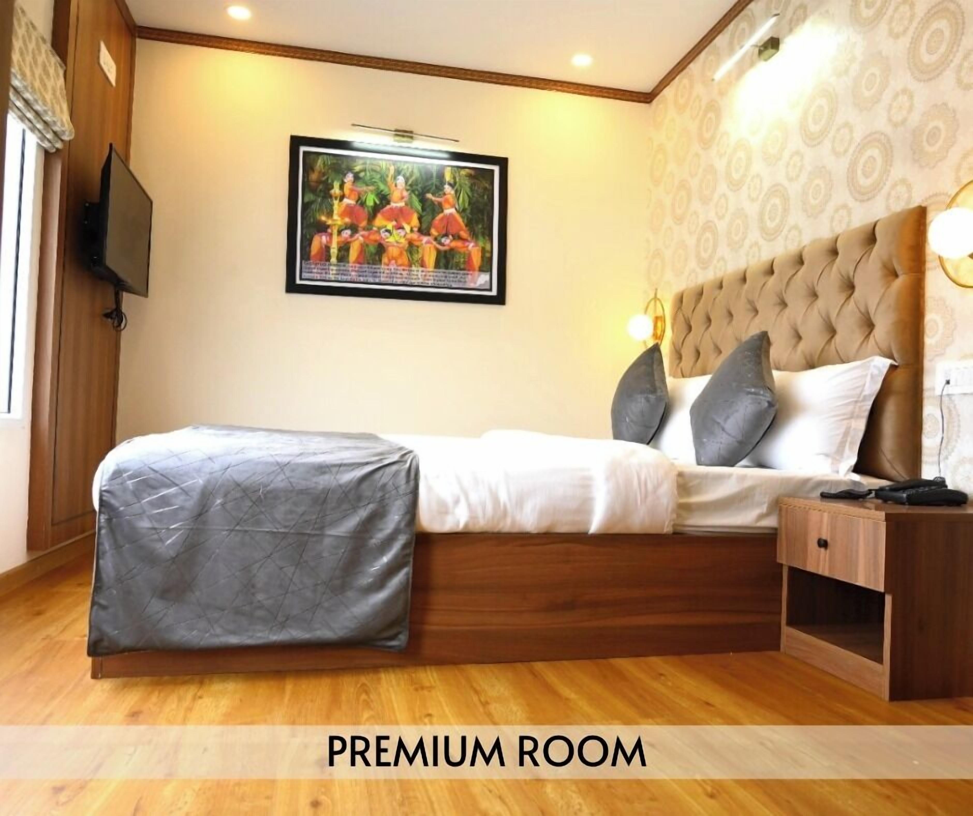 Quarto casal premium, vista para o lago