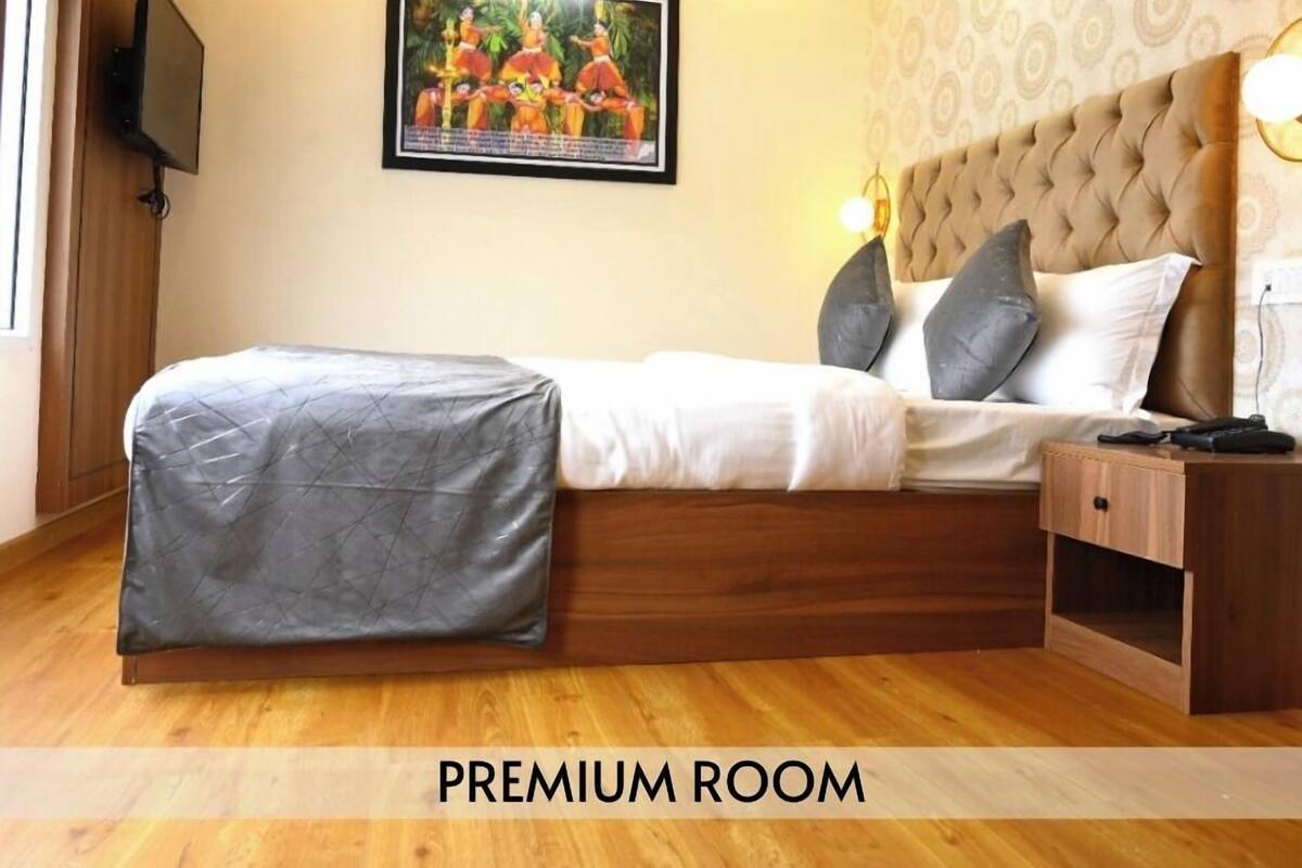 Quarto casal premium, vista para o lago