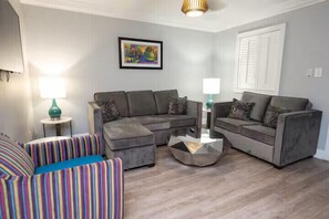 Living area - Cozy 1BR Marigny BnB on Frenchmen St. Walk to live music & minutes to French Quarter (New Orleans)