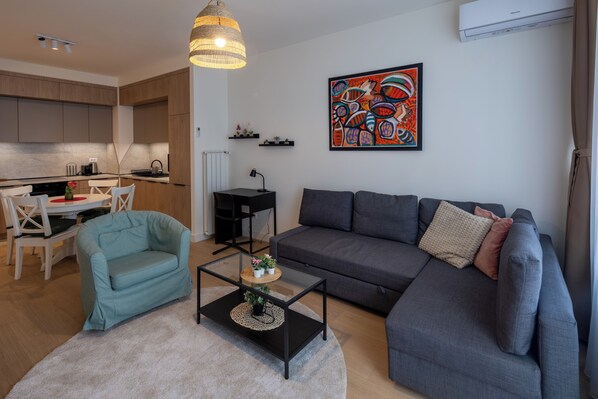 Living area - Belgrade Waterfront Lux 2 (Belgrade)