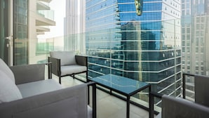 Balcony view - Luxury 1BR in Business Bay (Dubai)