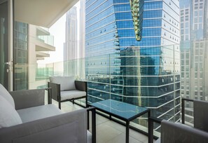 Apartment, Balkon, Stadtblick | Unterkunftsgelände