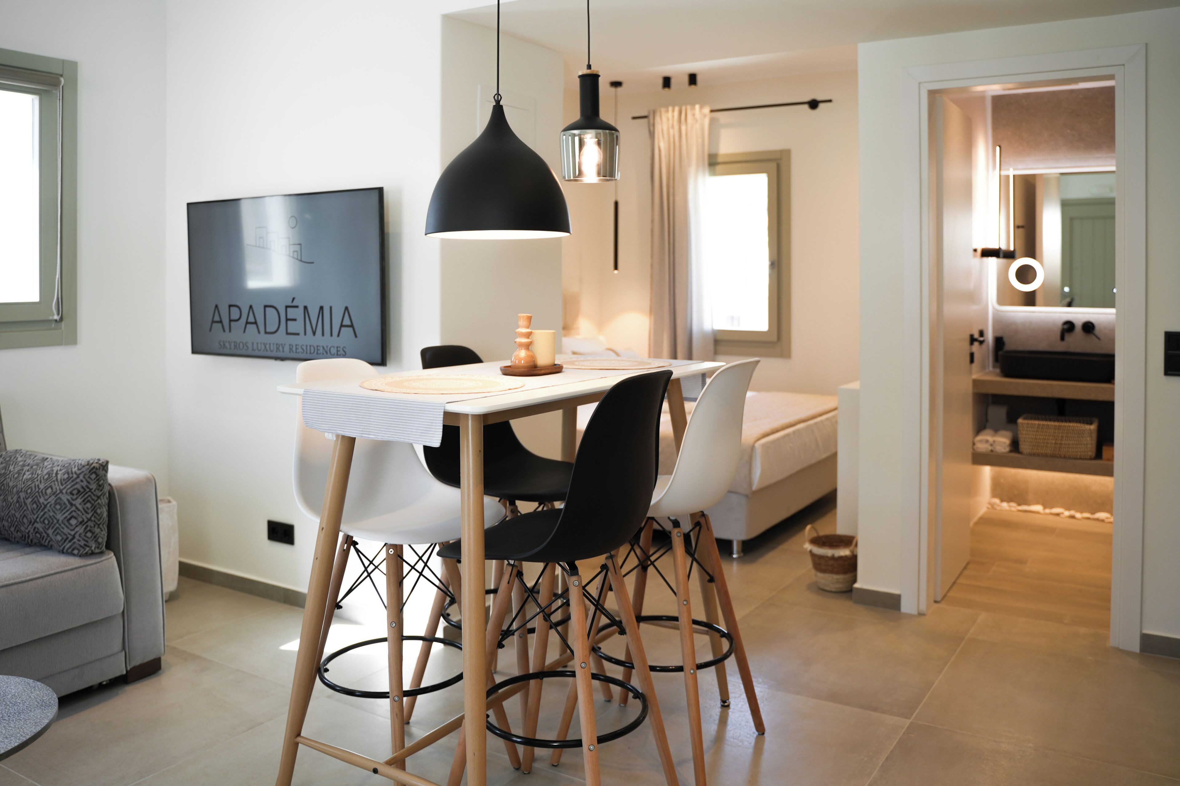 Deluxe appartement | Dineren