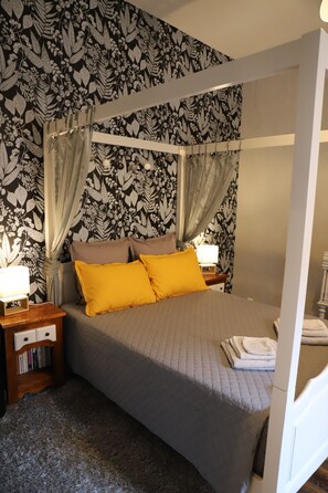 2 chambres, fer et planche Ă repasser, Wi-Fi, draps fournis