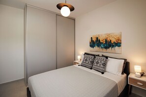 2 bedrooms, iron/ironing board, free WiFi, bed sheets - Etherio Naxos Anemos Tranquil 2-bedroom apartment with AC in beautiful Naxos (Naxos)