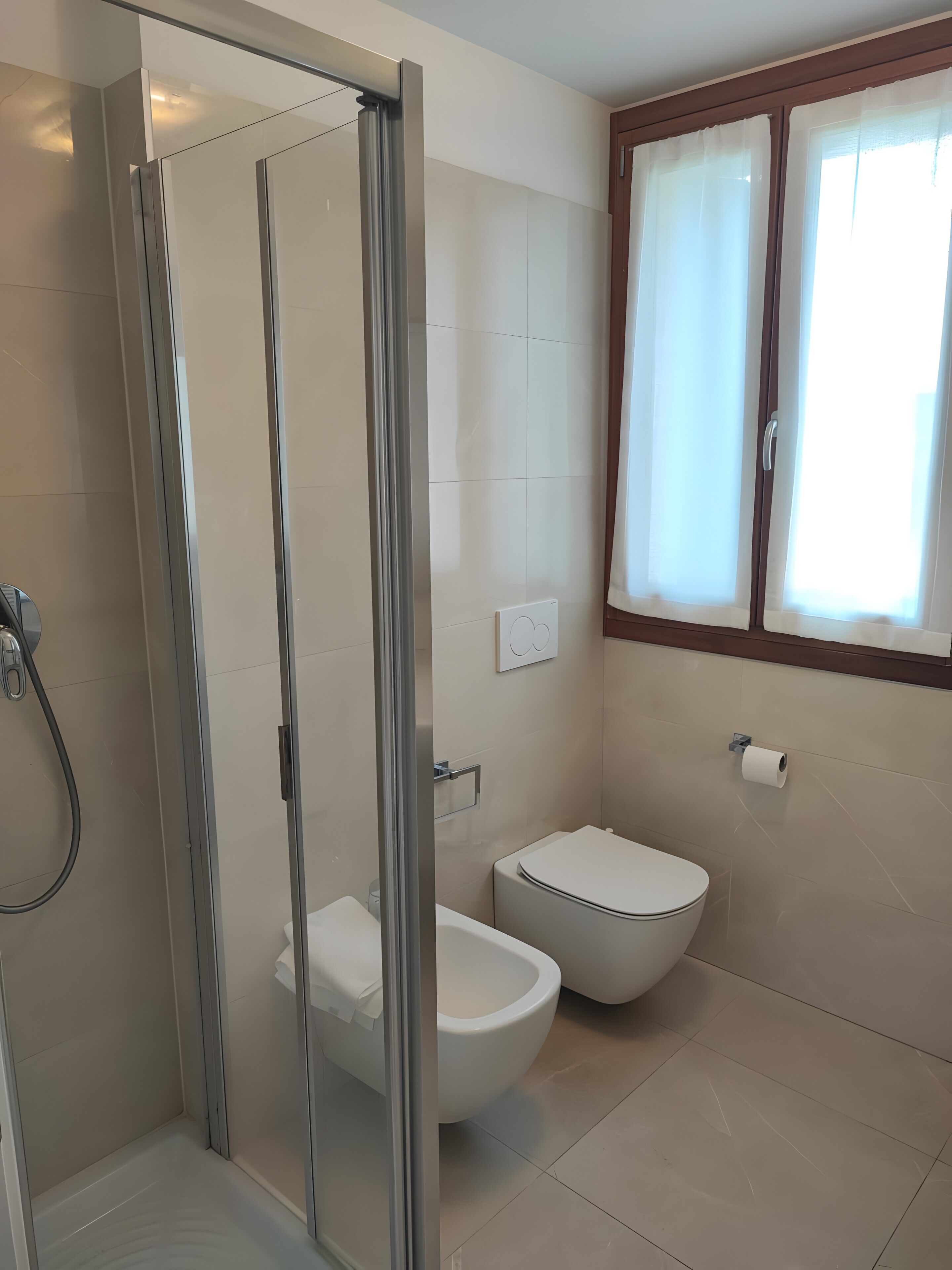 Dusche, Handtücher