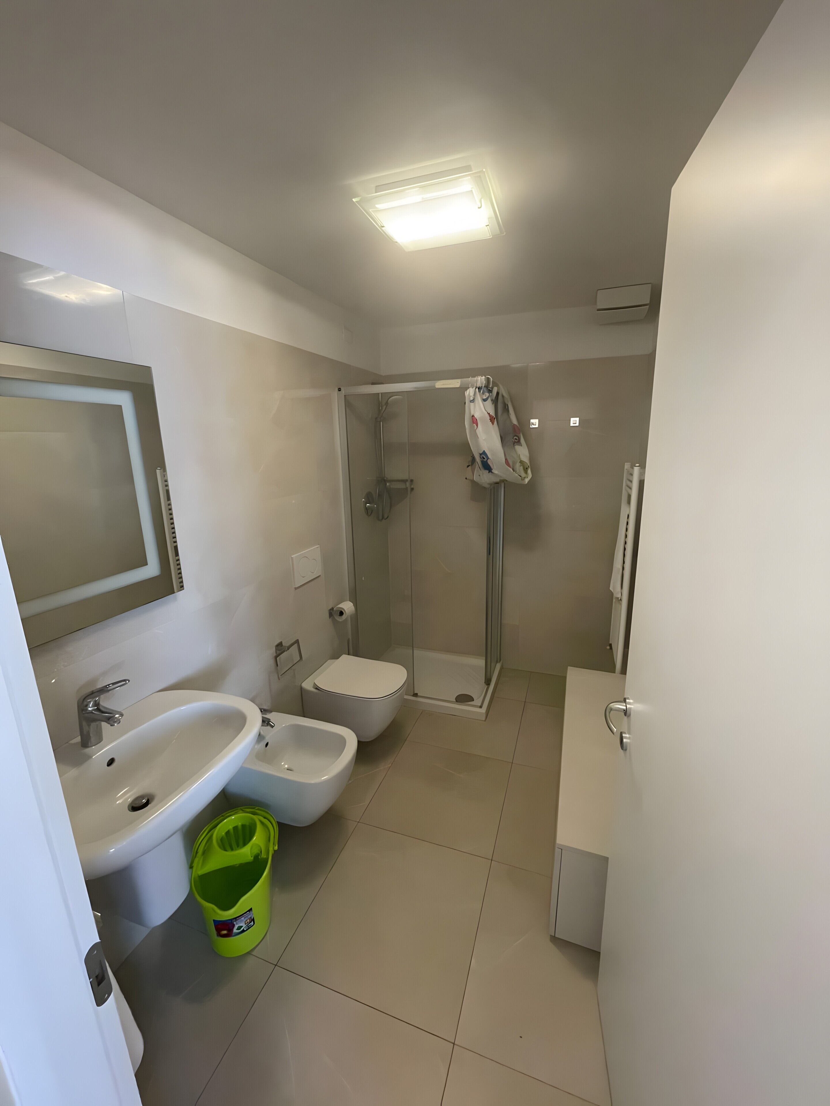 Dusche, Handtücher