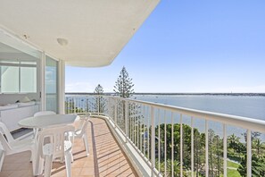 Apartment | Balcony - Bright 2 Bed Apartment With Ocean Views (Gold Coast)