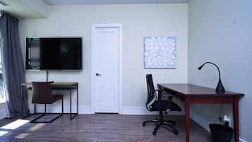 Familien-Suite, Mehrere Betten | Wohnbereich