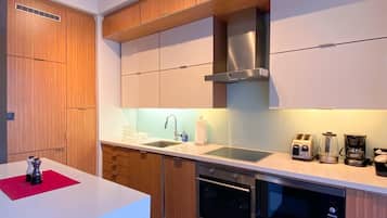 Comfort-Suite, 1 Queen-Bett | Eigene Küche