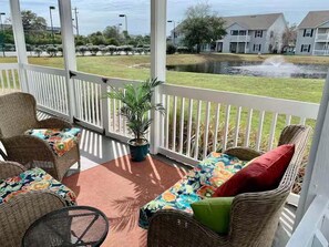 Condo, Multiple Beds, Patio, Garden View (Colony Club K6) | View from room - Cozy Condo Near Baseball Fields and Zoo- Pool Tennis Courts Pickleball (Gulf Shores)