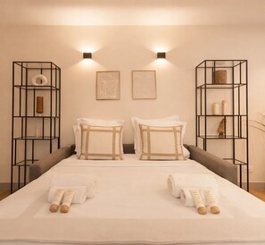 Superior Apartment, City View | Living area - 1522 Niel (Paris)
