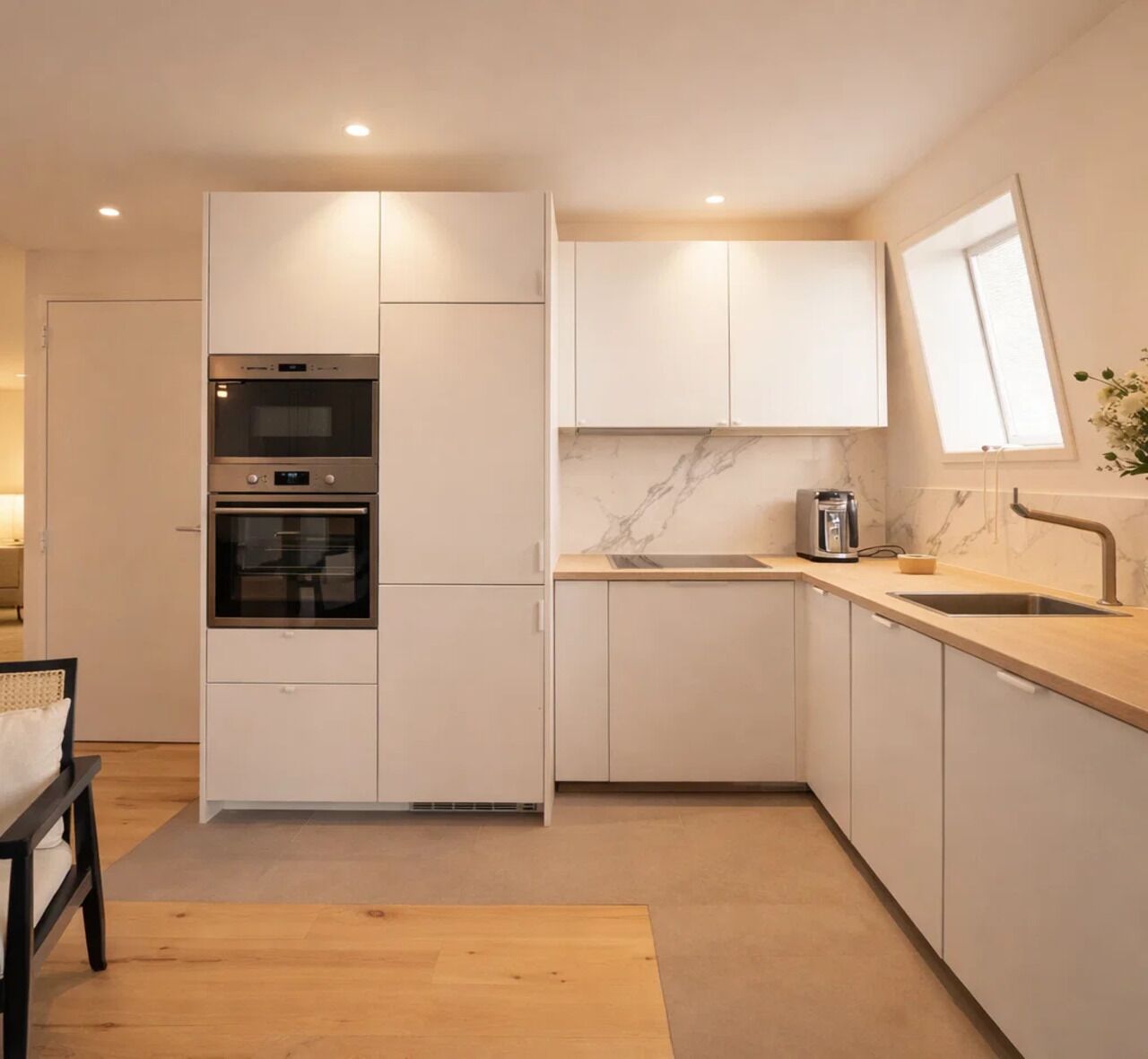 Leilighet – superior, byutsikt | Eget kjøkken
