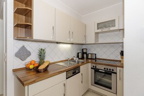 Private kitchen - Apartment Elli 01 (Rostock)