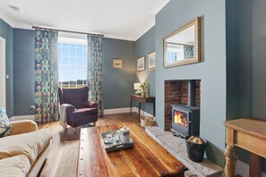 TV, fireplace - Lantern House - North East Escapes (Belford)