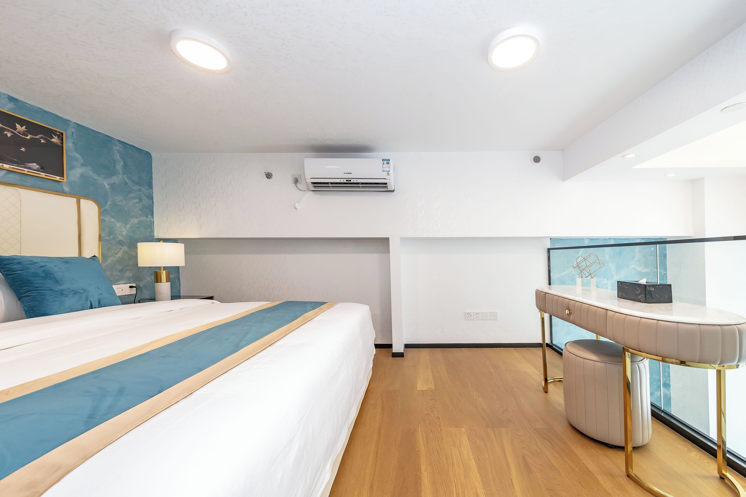 Duplex superior, vista para a cidade