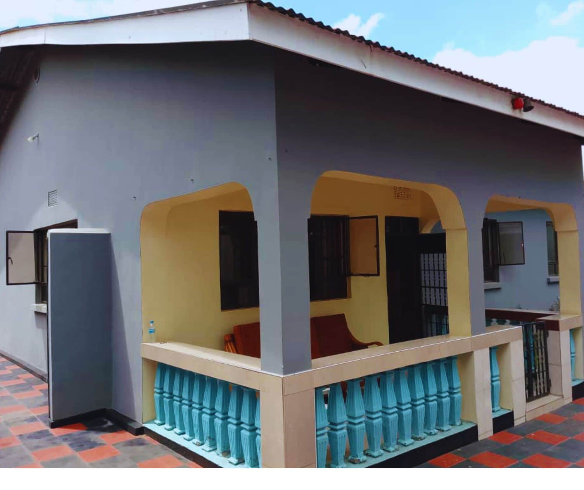 Majoituspaikan julkisivu