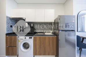 Apartamento, sacada | Cozinha privada