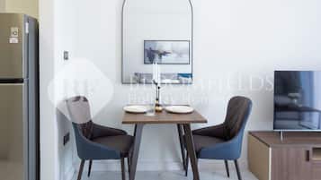 Apartamento, sacada | Opções para refeição