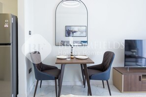 Apartamento, sacada | Opções para refeição