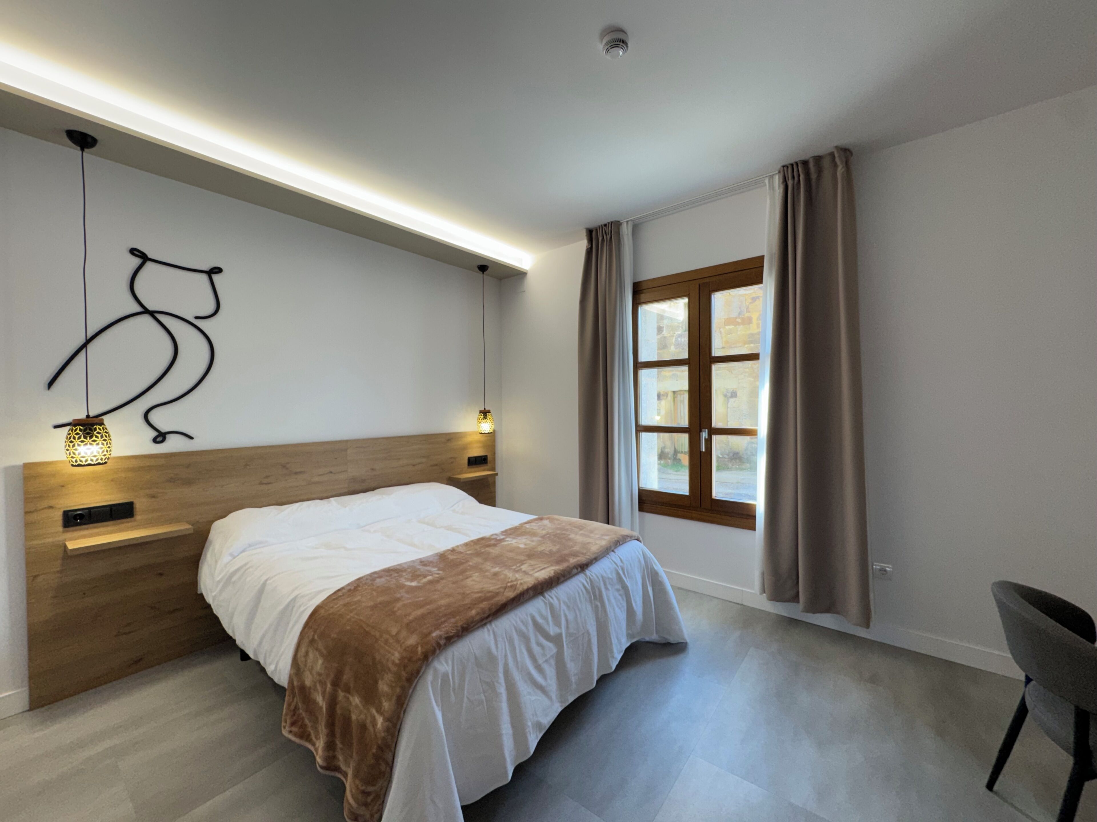 Quarto casal, vista para a cidade