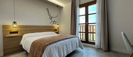 Chambre Double, vue jardin