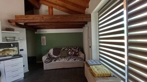 Living area - LAKE IN NATURE Cosy apartment in Gravedona ed Uniti mountain, nature and lake (Brenzio)