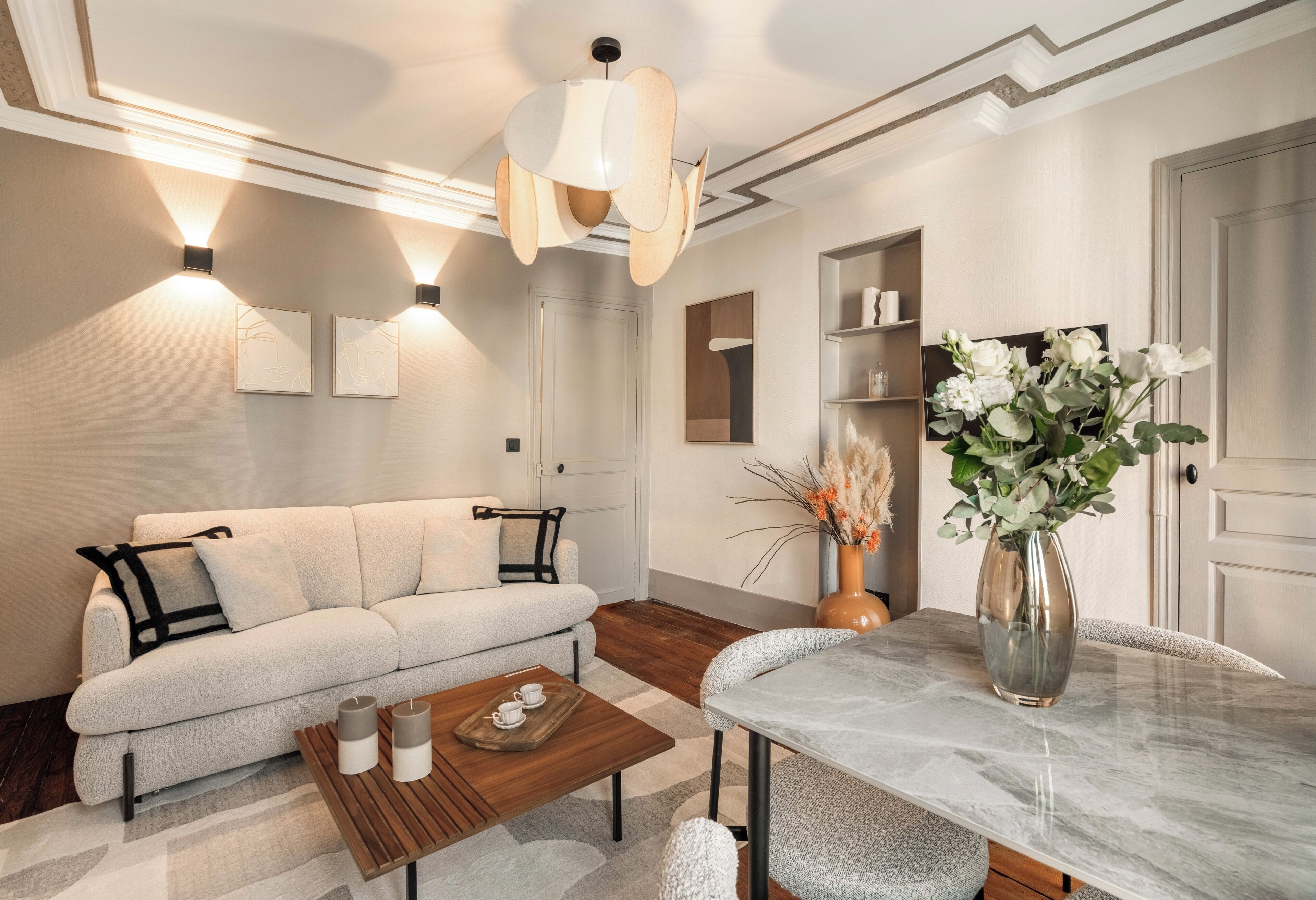 Appartamento Superior, vista cortile | Area soggiorno