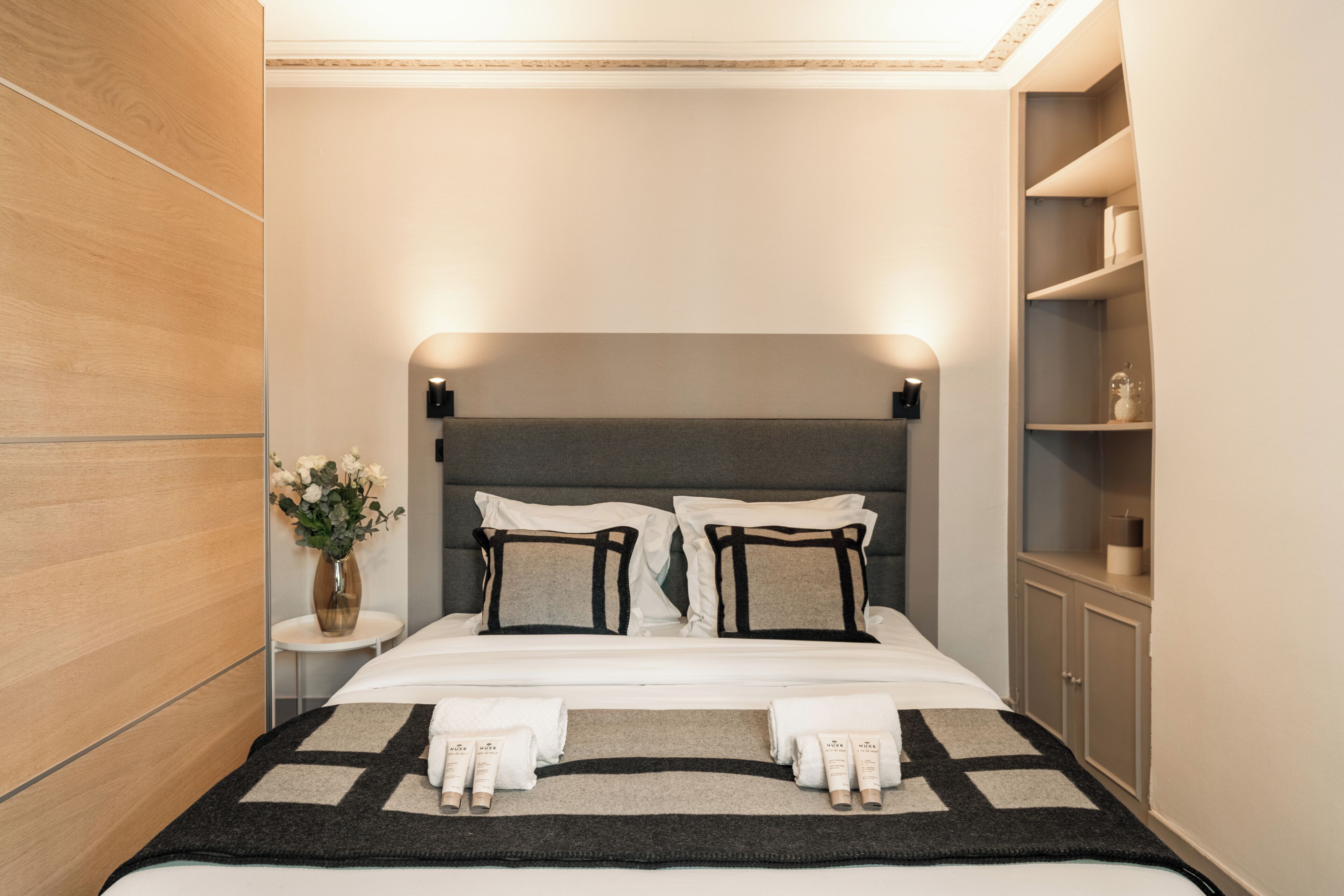 Superior-lejlighed - udsigt til gårdsplads