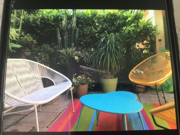 Terrace/patio - Exceptional garden level pool cap d'antibes (Antibes)