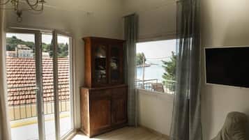 Appartamento, vista mare | Area soggiorno