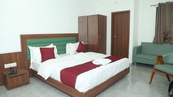 Double Room, Balcony, City View