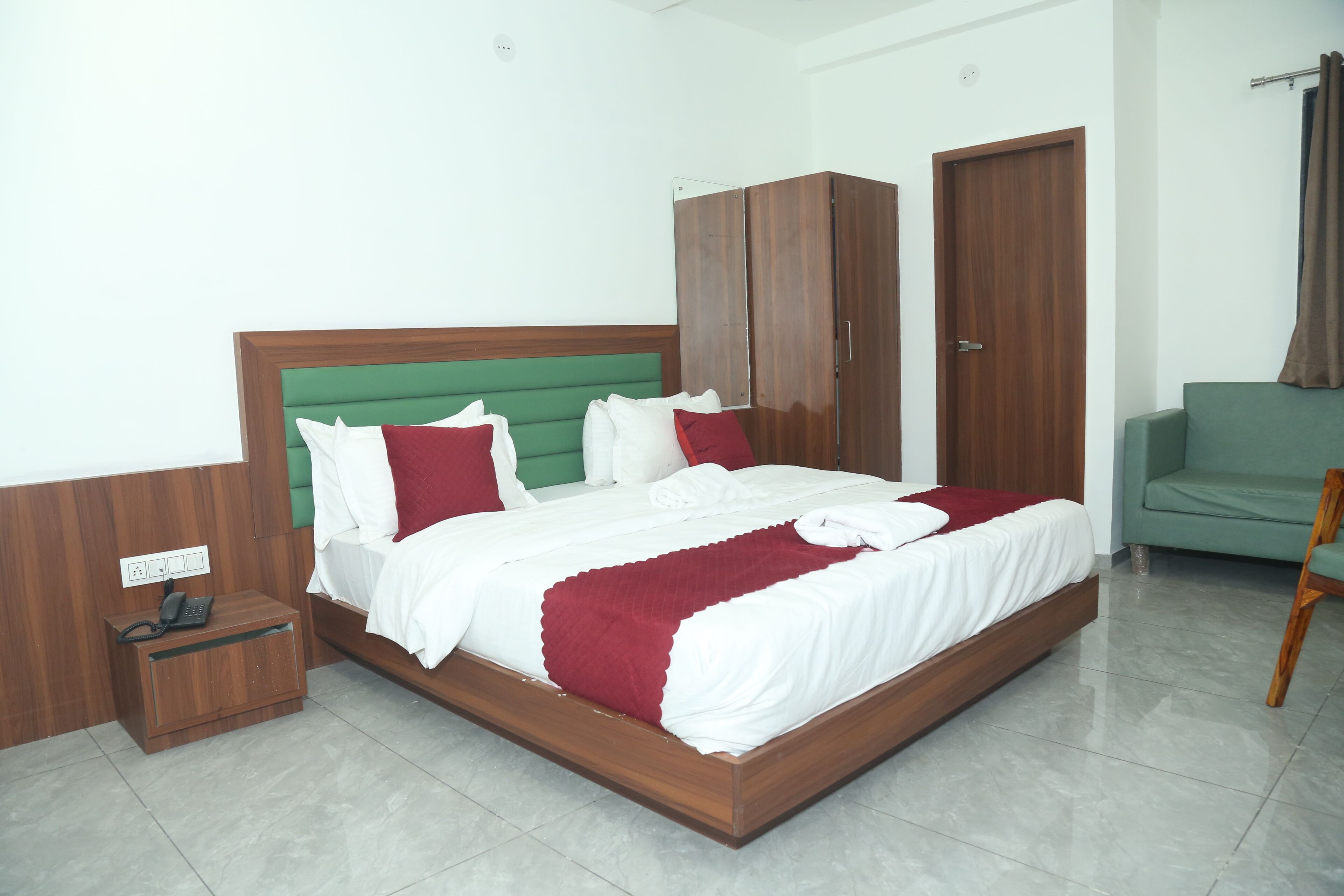 Double or Twin Room, Balcony, City View