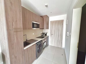 Deluxe-Studio, Stadtblick | Eigene Küche